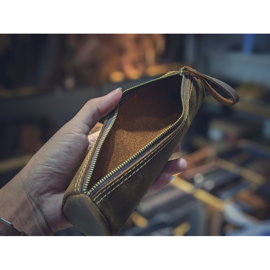 Túi Đựng Tiên Ích Da Bò siêu bền - DA THẬT 100% & BẢO HÀNH 2 NĂM