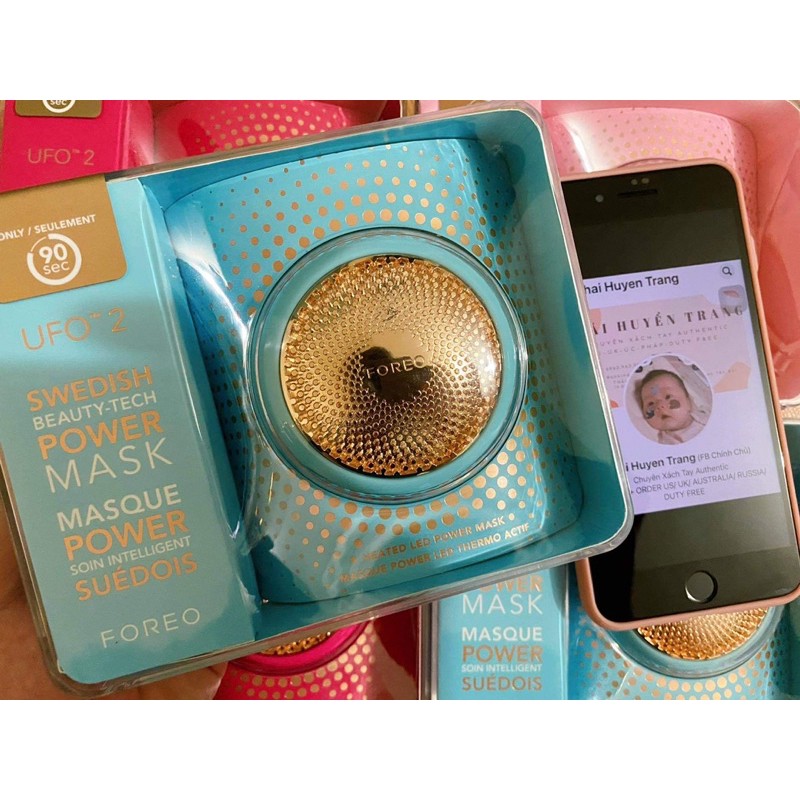 [CÓ SẴN - BẢO HÀNH] MÁY ĐẮP MẶT NẠ FOREO UFO 2 - PHIÊN BẢN NÂNG CẤP MỚI NHẤT | BigBuy360 - bigbuy360.vn