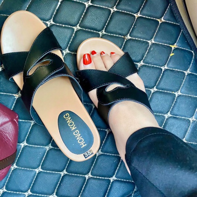 Dép đế xuồng 7cm xuất