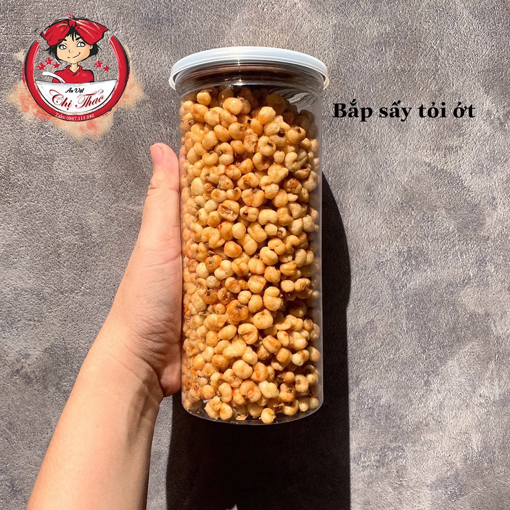 Bắp Rang 4 Loại Tự Chọn hủ Pet 350g - Trai Đẹp Snack