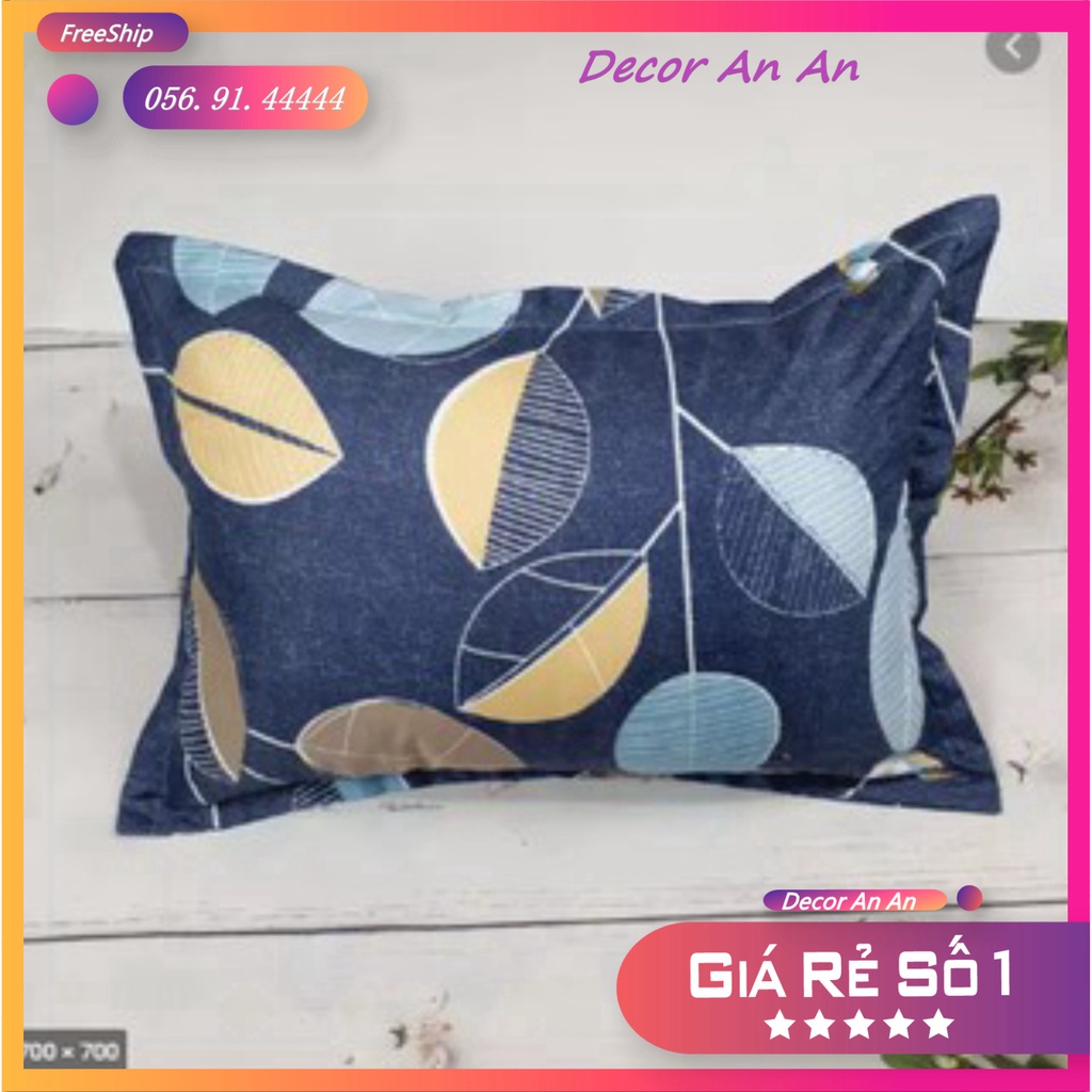 Vỏ gối nằm cotton poly_vỏ gối đẹp,dễ thương_hàng không kèm ruột_ kích thước 45x65(SẢN PHẨM GỒM 1 CHẾC) | BigBuy360 - bigbuy360.vn
