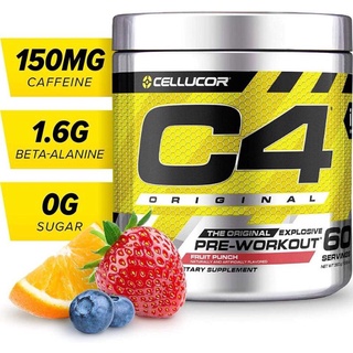 Sản phẩm hỗ trợ tăng sức mạnh Pre - Workout Cellucor C4 Hộp 60 Lần Sử Dụng