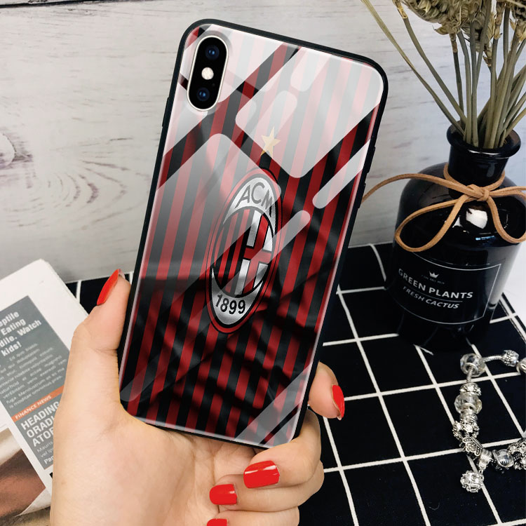 Ốp Lưng Iphone 12 Pro Max In Hình ACMilan NIXON Cho Iphone 12 11 8 7 6 6S Plus X Xr Xs Max 11Pro 12 Pro Max Se 2020