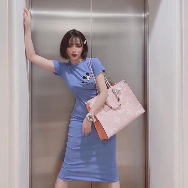 Váy body mickey cộc tay tôn dáng | BigBuy360 - bigbuy360.vn