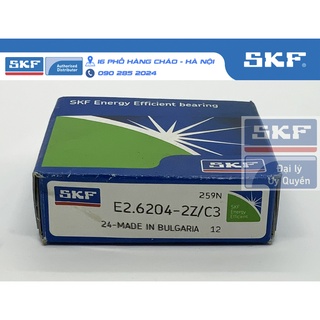 Vòng bi bạc đạn e2.6204-2z/c3 skf chính hãng - vòng bi tiết kiệm năng lượng e2