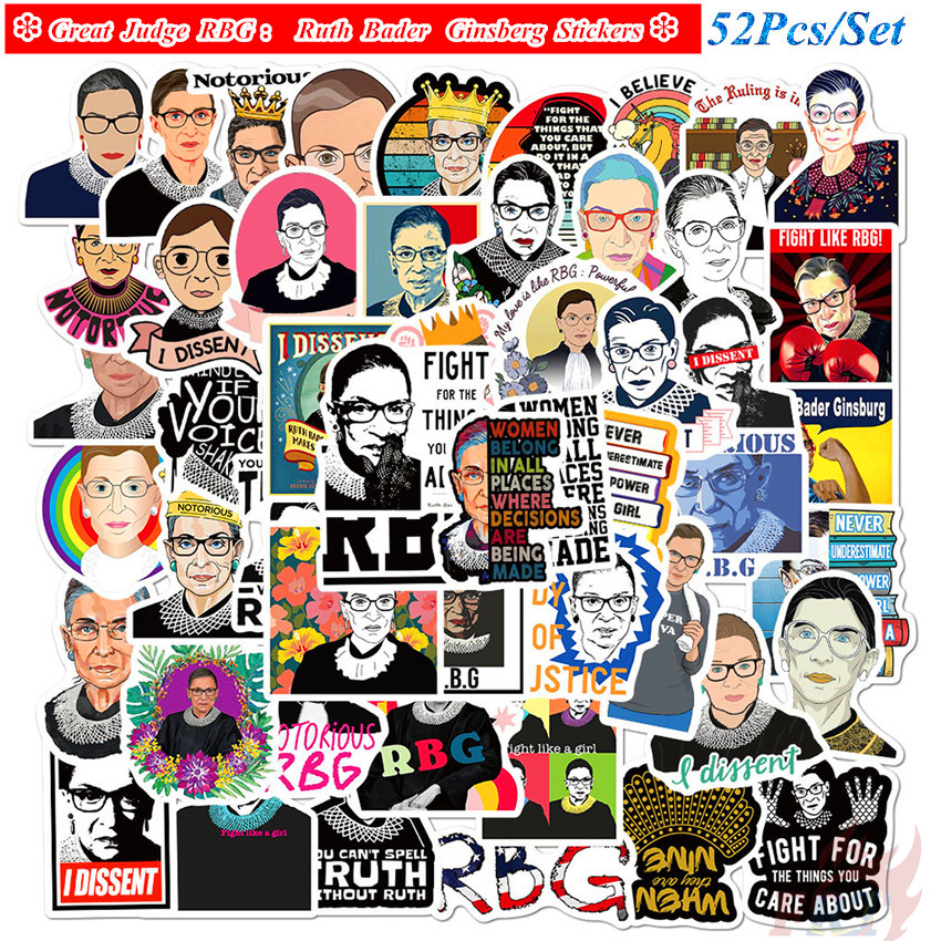 Bộ 52 Miếng Dán Sticker Hình Cô Gái 01