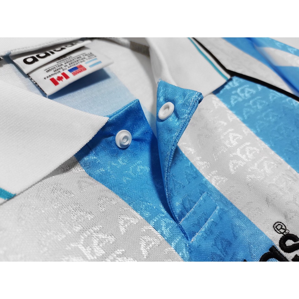 * Spot * retro jersey mùa giải 1996-97 áo bóng đá thể thao trên sân nhà argentina