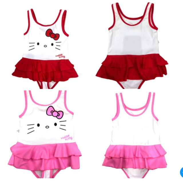 Bộ Bơi Liền HelloK kitty bé gái 3 đến 14