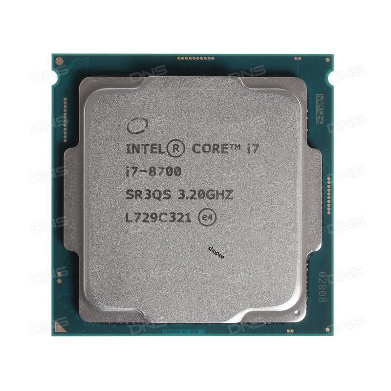 Bộ vi xử lý / CPU Intel Core i7-8700  Full Box [MUA TRAY TẶNG FAN]