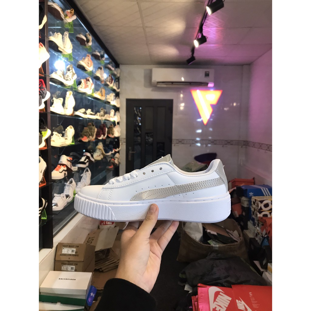 Giày Sneaker  nữ Pu.ma phản quang