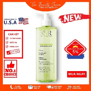 Nước tẩy trang loại bỏ dầu thừa SVR SEBIACLEAR Eau Micellaire