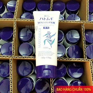Sữa rửa mặt Hatomugi Naturie hạt ý dĩ 130g Nhật Bản