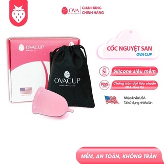 [có quà tặng] Bộ cốc nguyệt san ovacup chuẩn Mỹ