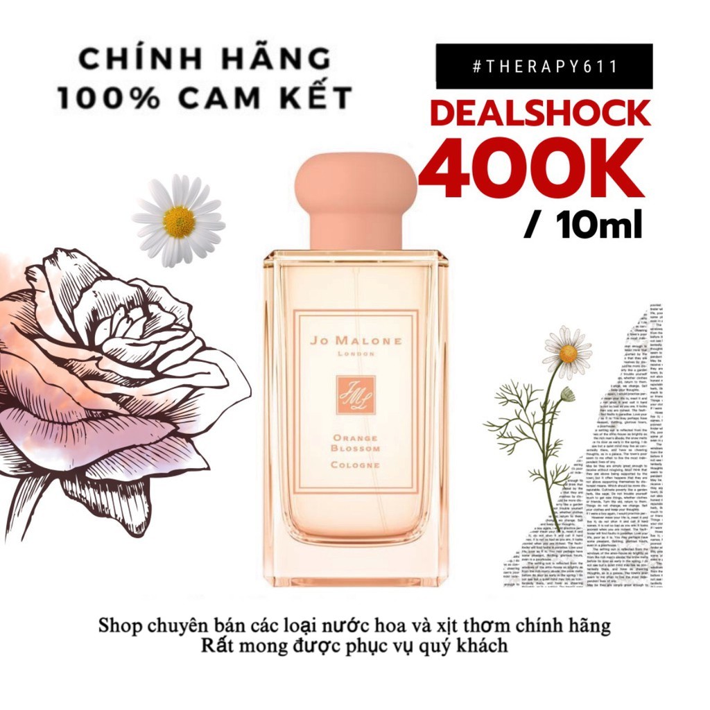 ..::✨Nước Hoa Orange Blossom Jo Malone ✨::..