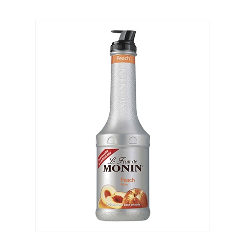 Mứt trái cây/ Puree/ Fruit Mix Monin đào chai 1L. Hàng công ty có sẵn giao ngay