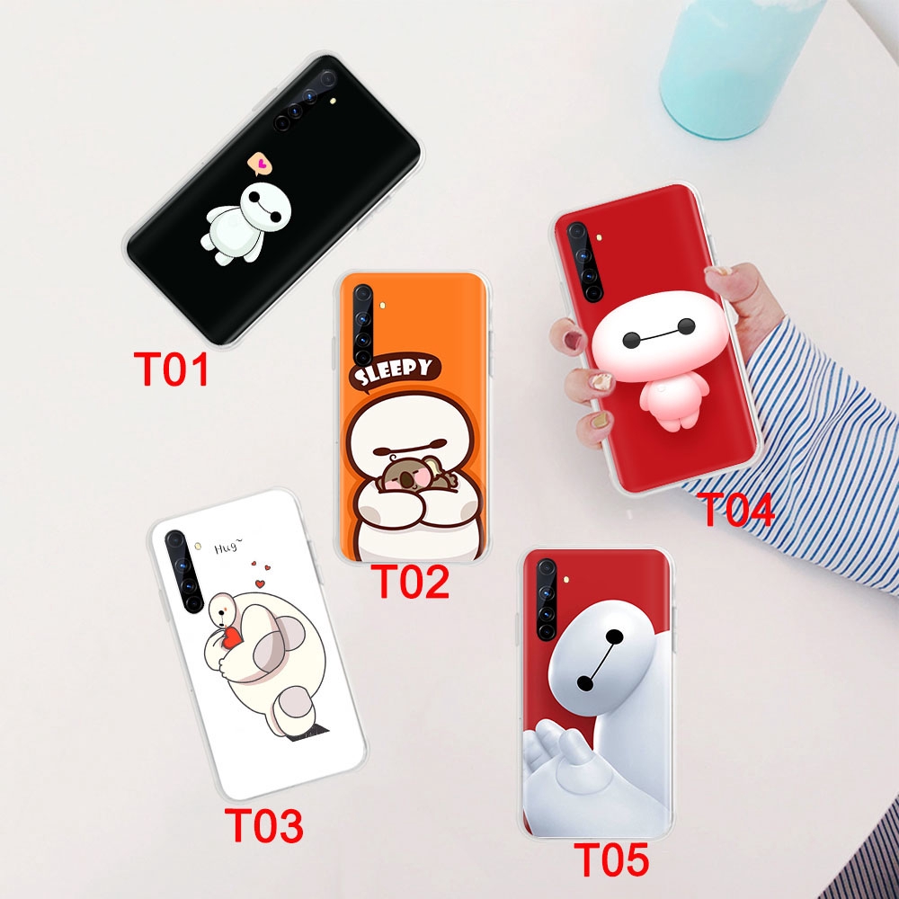 Ốp Điện Thoại Mềm Trong Suốt Hình Baymax Big Hero 28gt Cho Realme 7i 6i 5i 6 5 7 Pro 2