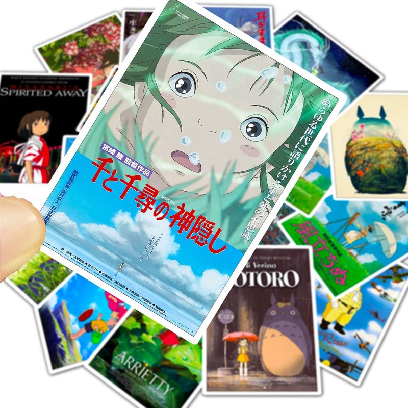 25 miếng dán dùng cho trang trí hình totoro đáng yêu