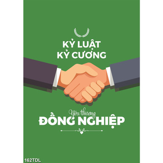 DECAL SLOGAN TRANG TRÍ VĂN PHÒNG SỐ 162