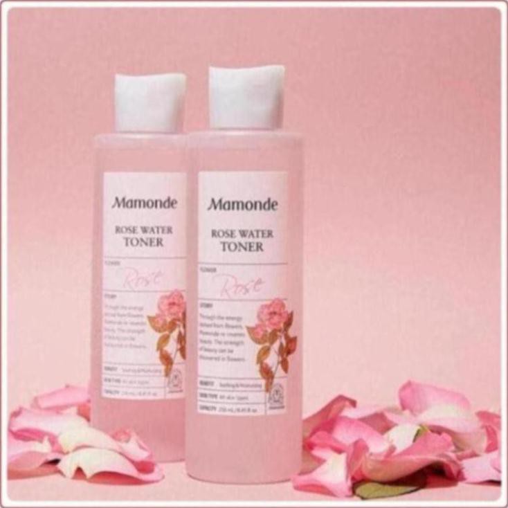MAMONDE / Nước Hoa Hồng Không Cồn Dưỡng Ẩm Mamonde Rose Water Toner 250ml