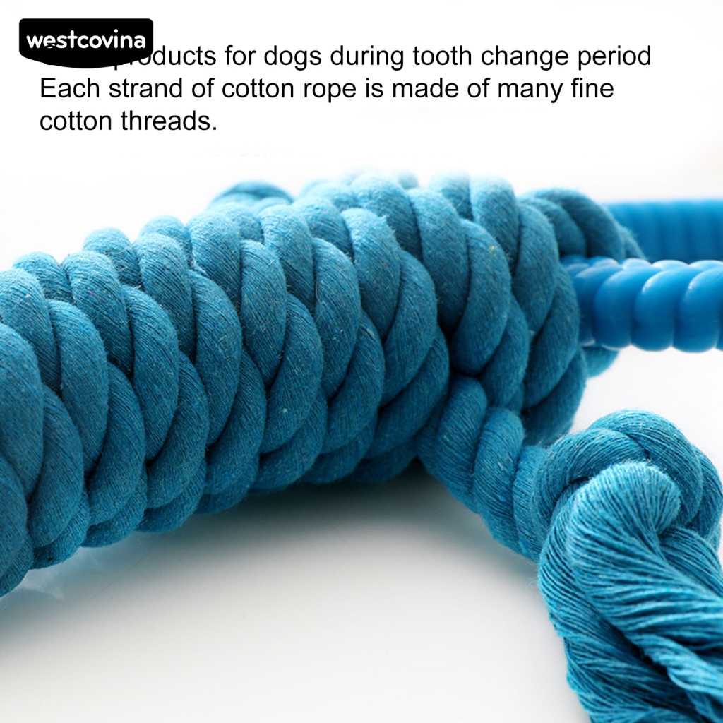 Đồ Chơi Dây Thừng Mềm Thắt Nút Huấn Luyện Tương Tác Cho Cún Cưng