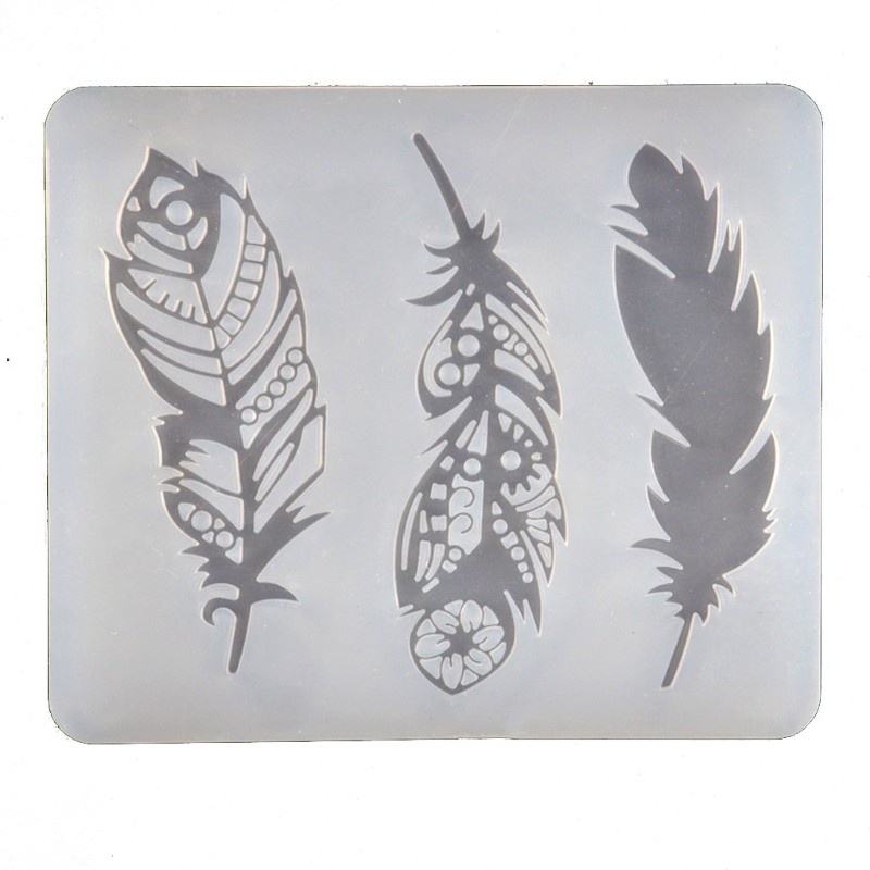 Khuôn Silicone Làm Đánh Dấu Sách Hình Chú Chim / La Bàn Bằng Nhựa Resin