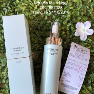 Sữa xoáy Pum Milk của Albion
