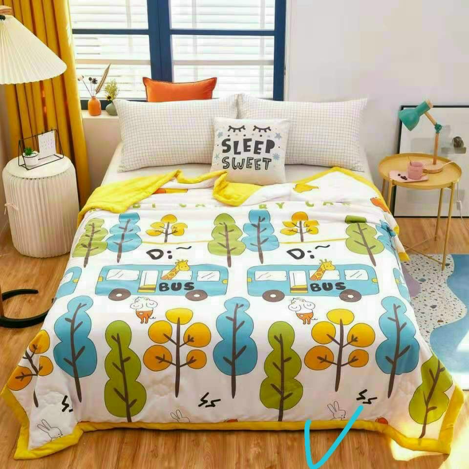 Sale lỗ Chăn hè cotton đũi Zara cực mát Mã CZR004