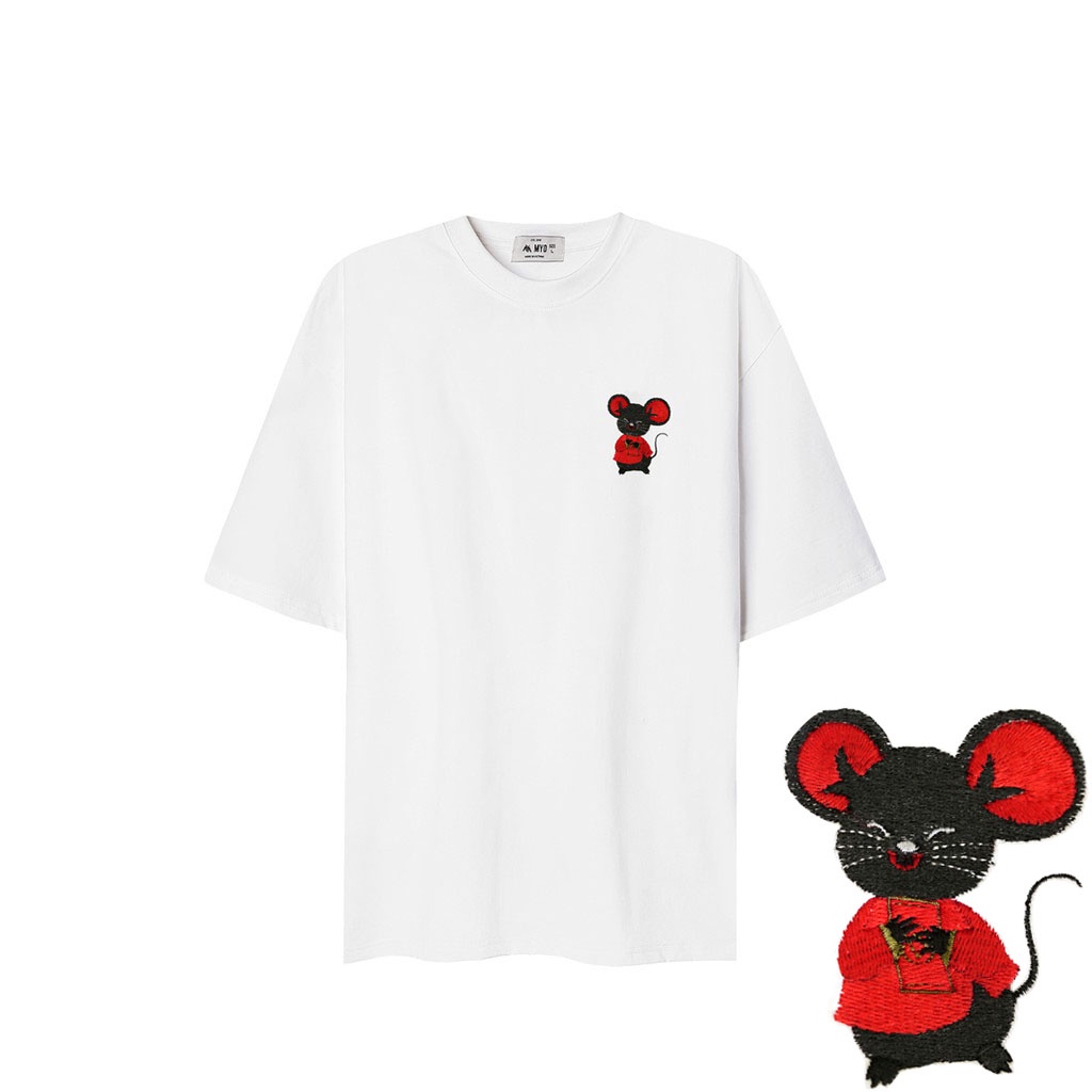 Áo From Rộng MYO Vải Cotton Thêu Year Of Mouse