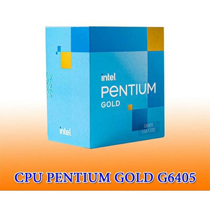 Cpu intel G6405 g6400 box chính hãng