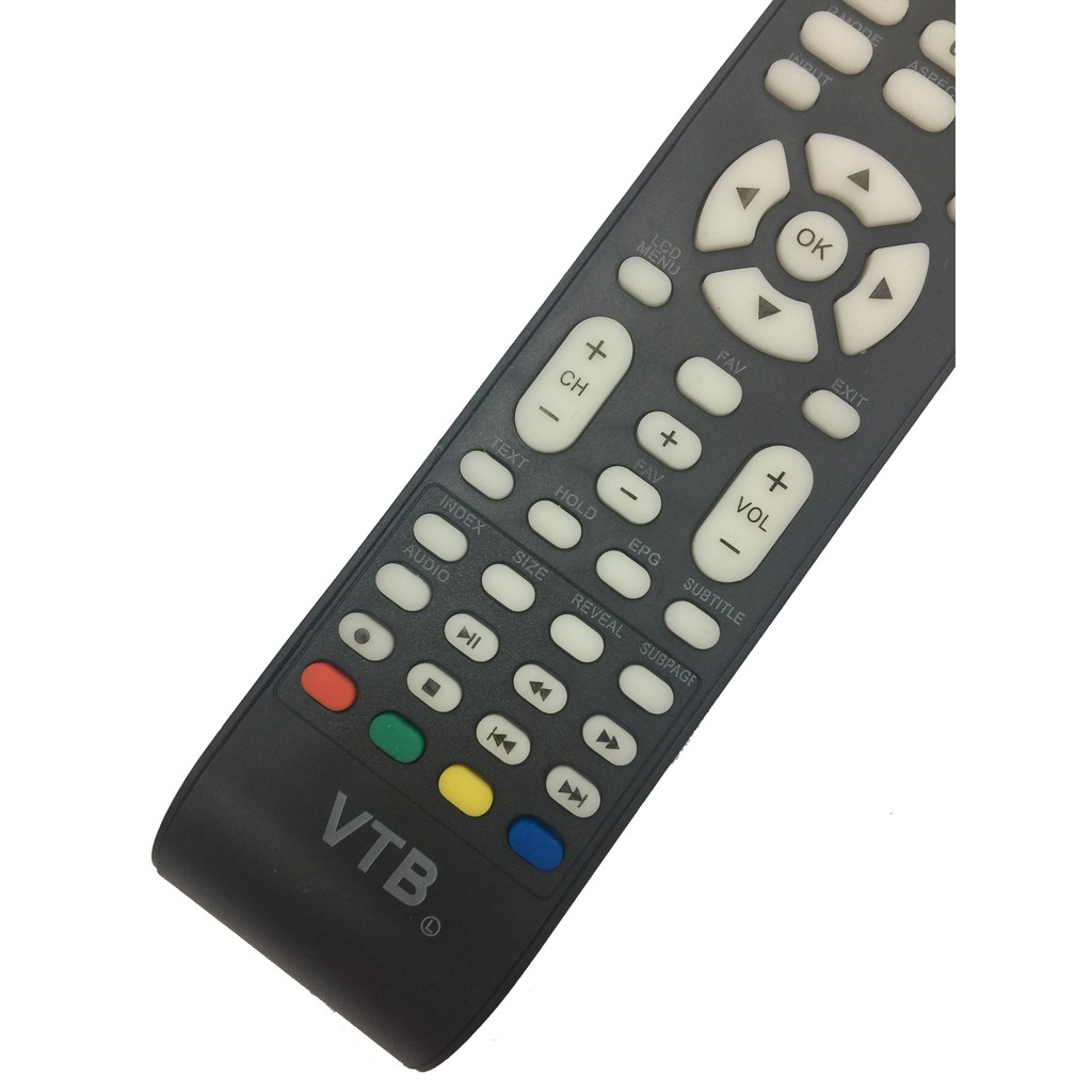 REMOTE ĐIỀU KHIỂN TIVI VTB MẪU 1