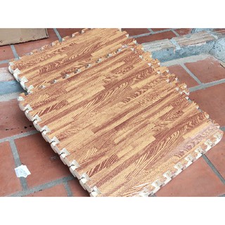 Sỉ thảm xốp trải nền vân gỗ 60x60x1cm