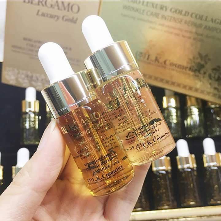 Serum Bergamo 💖 FREESHIP 💖 Tinh Chất Bergamo Luxury Gold Hàn Quốc