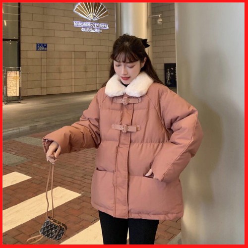 Áo Khoác Phao Ullazang / Dáng Phao Béo Rộng