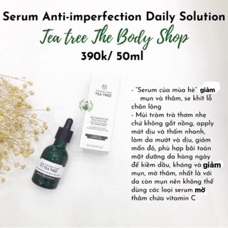 SERUM TEA TREE THE BODY SHOP (Anti-Imperfection Daily Solution)