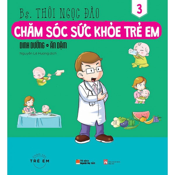 Sách - Combo Chăm sóc sức khỏe trẻ em (bộ 4 cuốn)