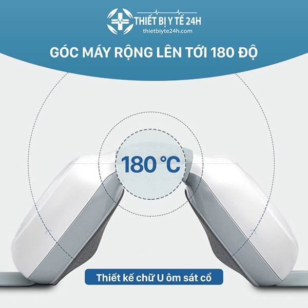 Máy massage cổ vai gáy, Máy massa rung xoay hồng ngoại cao cấp P10
