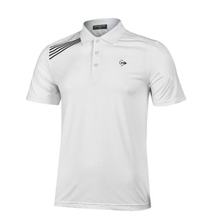 Áo Tennis nam Dunlop - DATES9070-1C-WT (Trắng) Hàng chính hãng Thương hiệu từ Anh Quốc