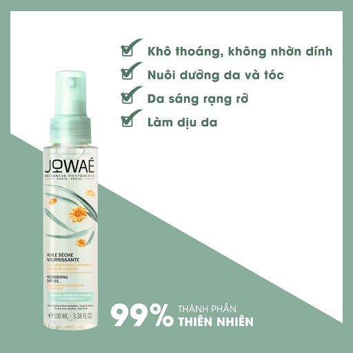 Dầu Dưỡng Jowae Huile Seche Nourrissant 100ML