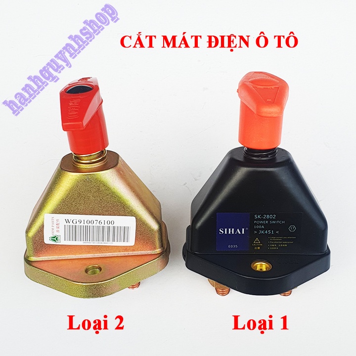 Cắt mát điện ô tô SIHAI cao cấp – Cắt mát cơ