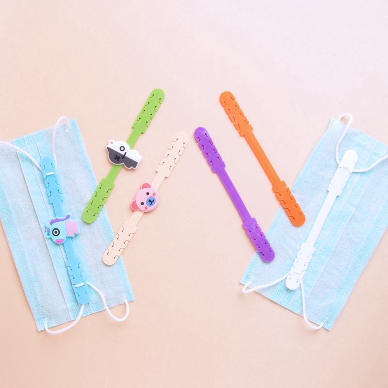 Móc đeo tai khẩu trang WE FLOWER bằng silicon nối dài không gây đau