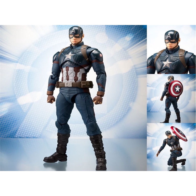 Mô Hình Nhân Vật Captain America 2 Trong Avengers 4 Endgame Độc Đáo