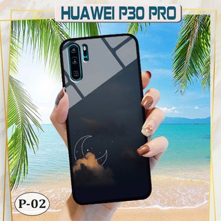 Ốp lưng kính Huawei P30 Pro- hình 3D