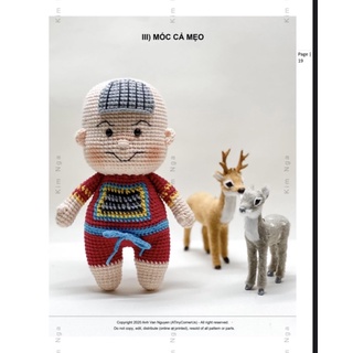 Búp bê handmade Thần Đồng Đất Việt Len (có hình thật sản phẩm)