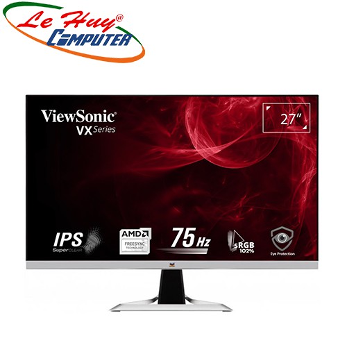 [Mã 1911ELSALE hoàn 7% xu đơn 300K] Màn hình máy tính Viewsonic VX2781-MH 27Inch 1Ms 75Hz IPS | WebRaoVat - webraovat.net.vn