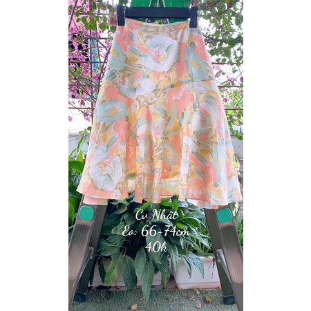 Chân váy chất chiffon- von