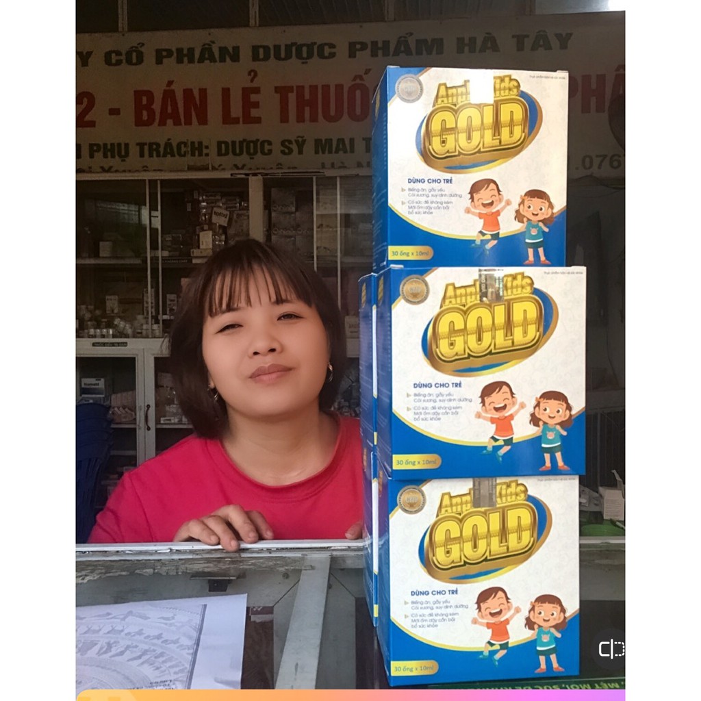 Combo 3 hộp anphakids gold tăng đề kháng cho bé