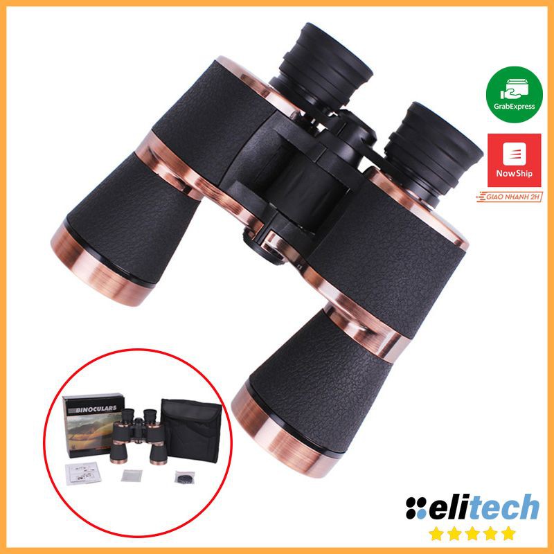 Ống nhòm quang học cao cấp Binoculars 20x50 nhìn ngày đêm cực nét, phù hợp cho dã ngoại ngắm cảnh, động vật