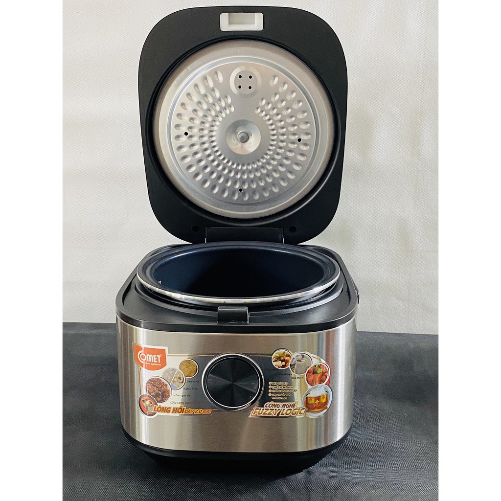 NỒI CƠM ĐIỆN TỬ COMET CM8088 1.8L (860W) CÓ THÊM CHỨC NĂNG NẤU GẠO LỨC - HÀNG CHÍNH HÃNG | BigBuy360 - bigbuy360.vn