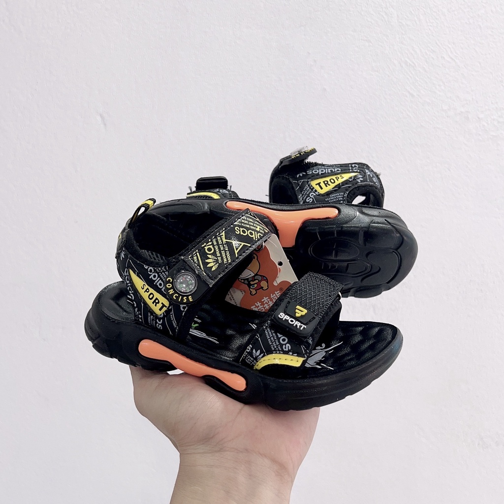 Sandal cho bé trai đi học dép quai hậu cao cấp siêu êm chân mã mới B3