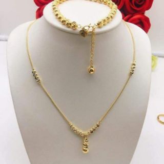 Dây chuyền mạ vàng non 18k